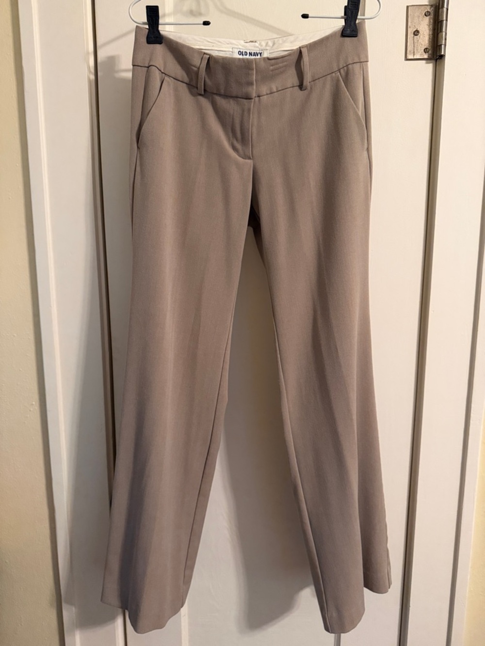 Old Navy Wide Leg Trousers, Stretch Spandex Blend, Polished Professional, EUC - Picture 3 of 8